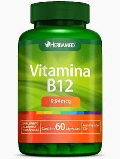 Vita B12 500mg Herbamed Pt 60cap