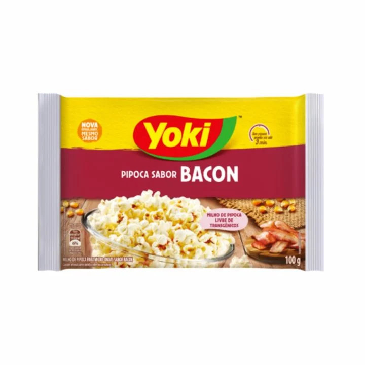 Pipoca Micro Yoki Bacon 100g