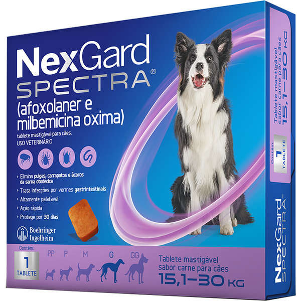NexGard Spectra 15.1 a 30 kg - 1 Tablete