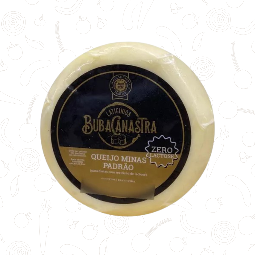 Queijo Minas Padrao Zero Lactose Bubacanastra