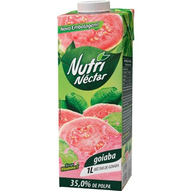 SUCO NUTRI NECTAR 1L GOIABA