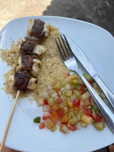 Queijo com Carne