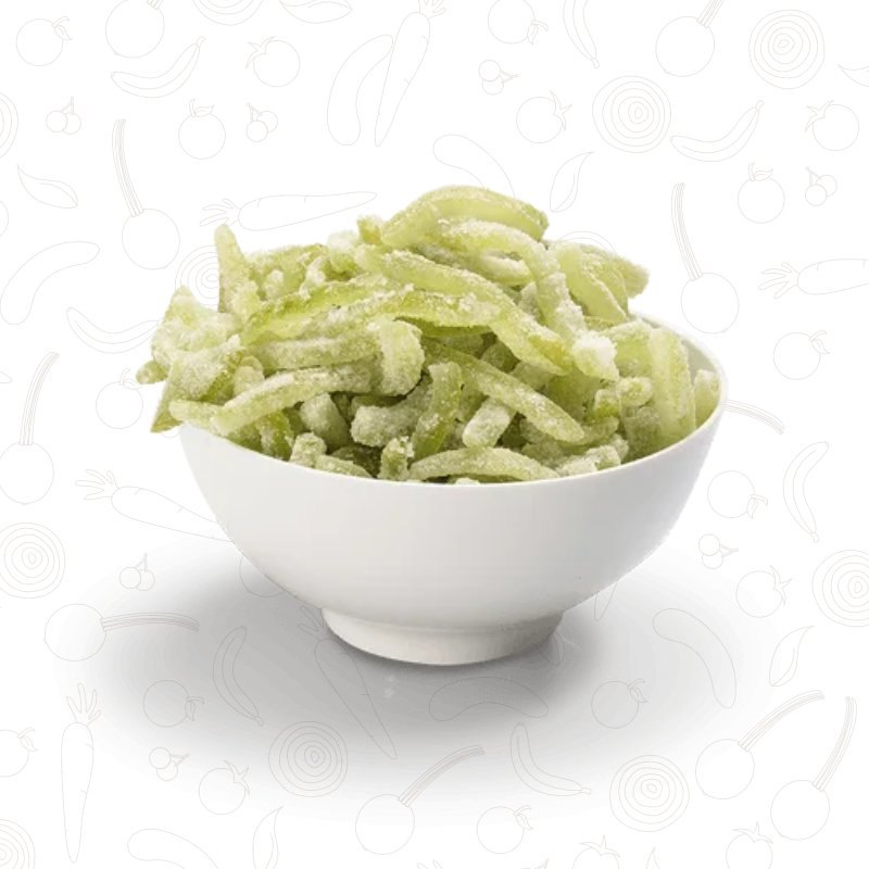 Limao Tiras Cristalizada 100g