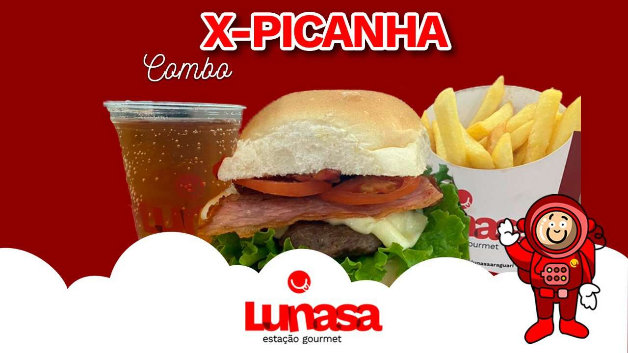 Combo X Picanha + Fritas + Ref.300
