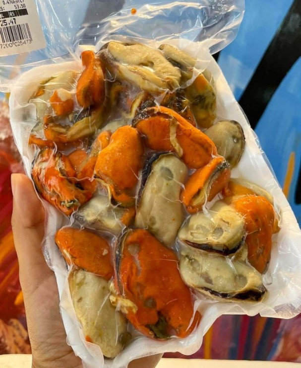 Mexilhão limpo (250g)