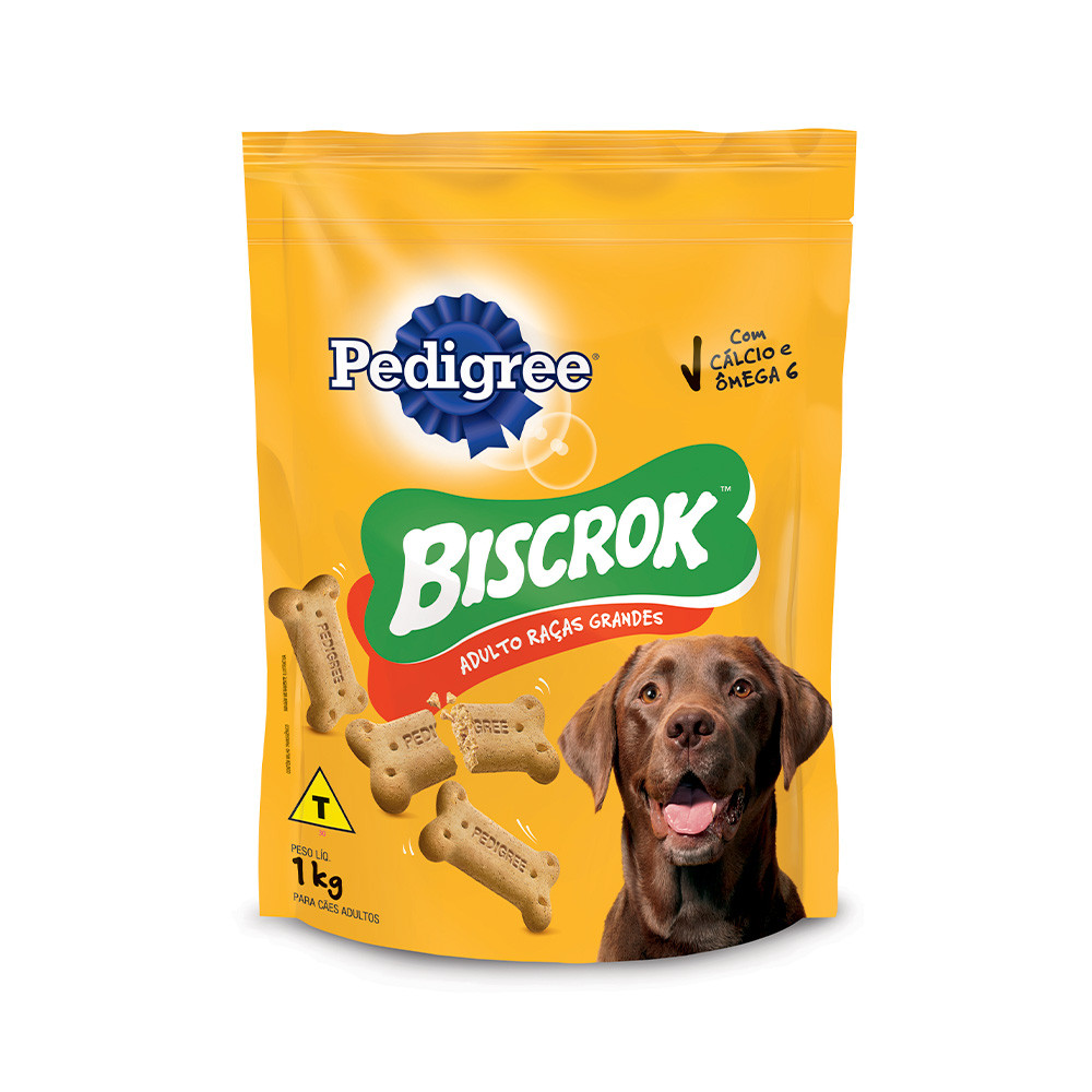 Biscoito Biscrock Raças Grandes 1kg