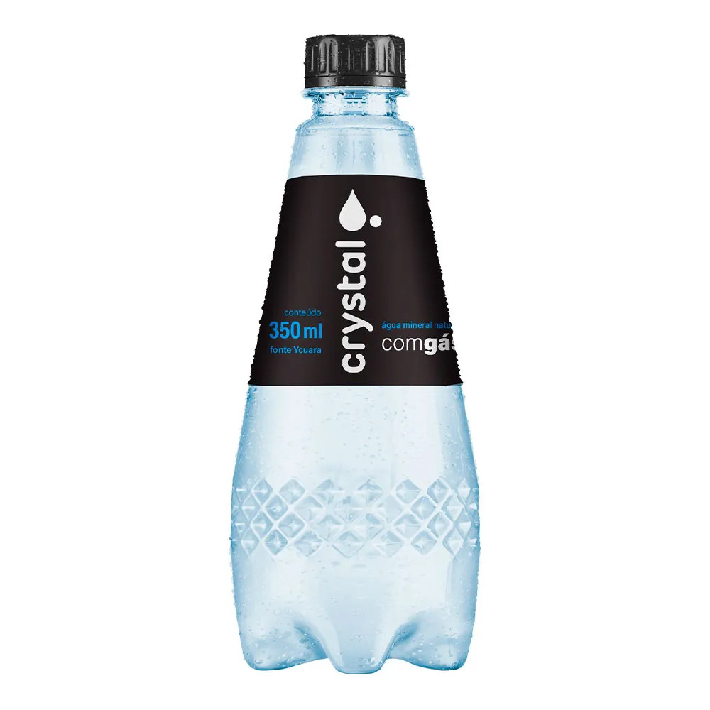 Agua Mineral com Gas (Crystal) 350ml