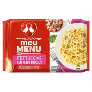 MEU MENU FETTUCCINE C/PERU E BROCOLIS 300G
