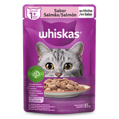 Sache Whiskas Adulto Salmão 85g