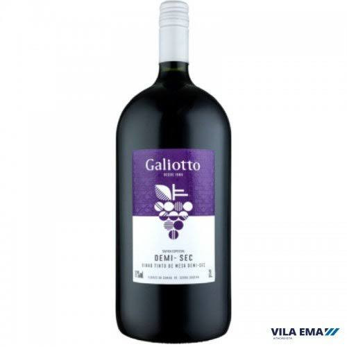 Vinho Tinto De Mesa Demi-Sec Galiotto 2lt