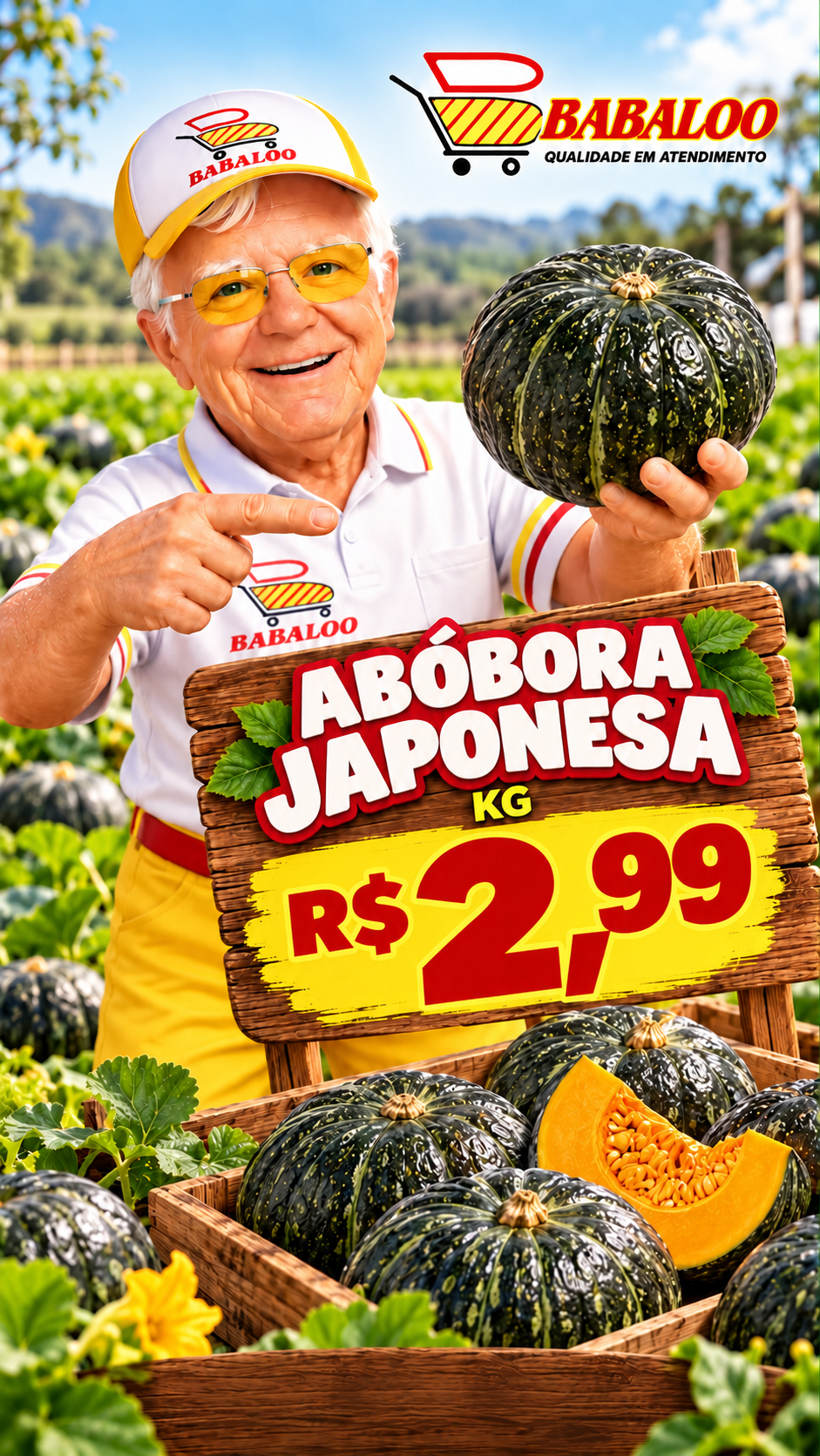Abóbora Japonesa