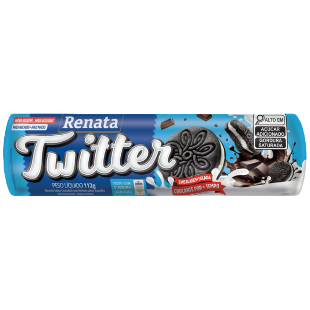 BISC RECHEADO TWITTER RENATA 112G