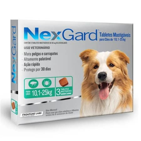 NexGard 10.1 a 25 kg - 3 Tablete