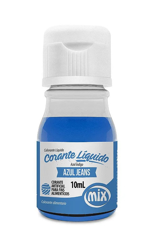 CORANTE ARTIFICIAL MIX AZUL JEANS 10ML**