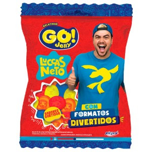 GOMAS GO JELLY LUCCAS NETO70G