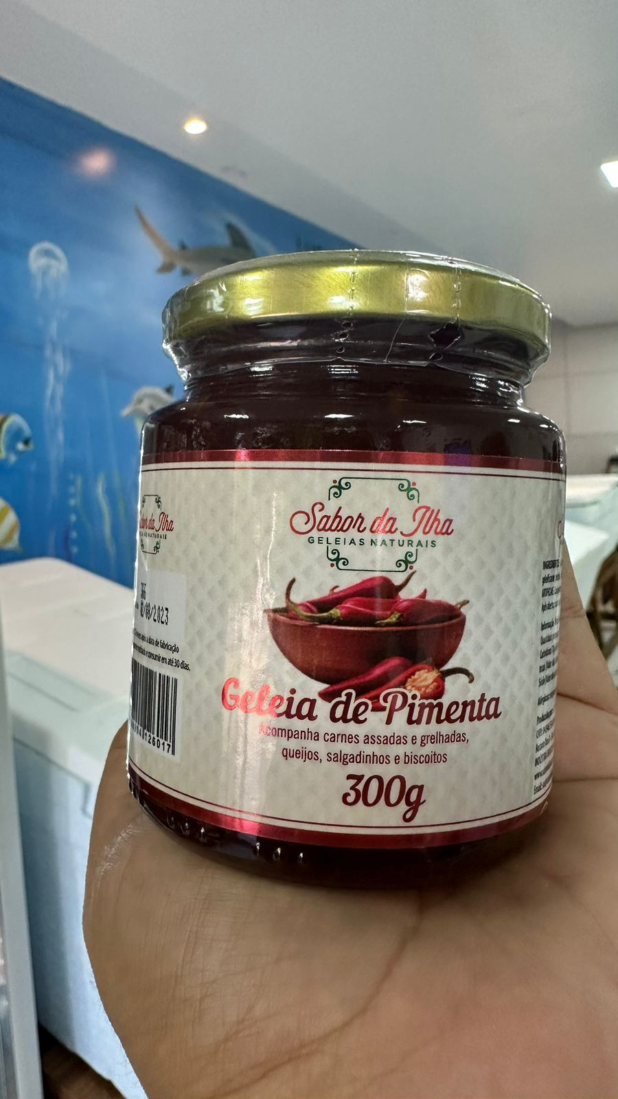Geleia de pimenta 
