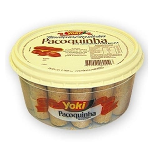 Paçoquinha Yoki Rolha Pote 1kg