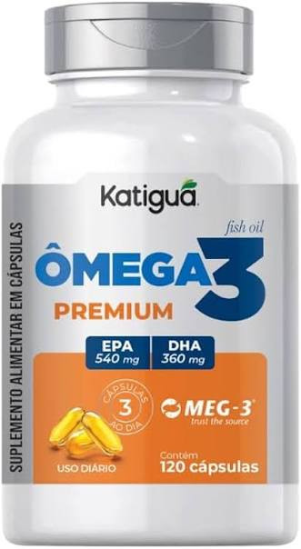 Omega 3 1000mg Meg-3 Katigua Dha+Epa 120caps