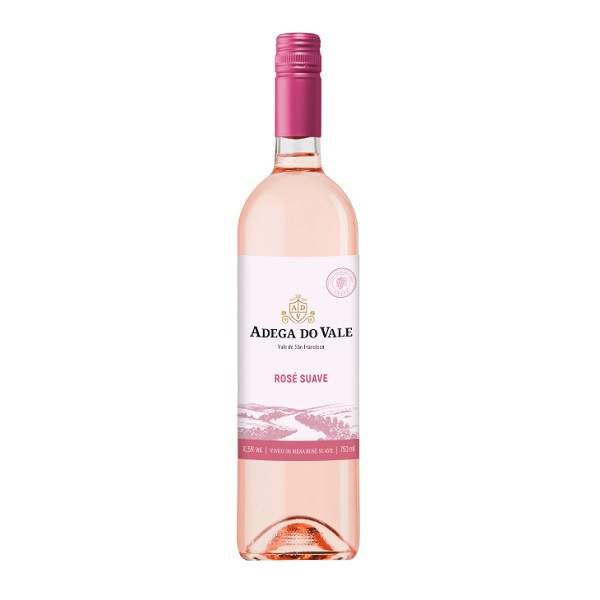Vinho Adega De Mesa Rosé Suave 750ml