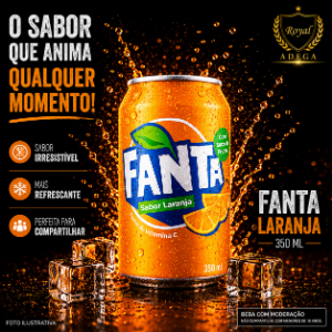 FANTA LARANJA LATA 350ML