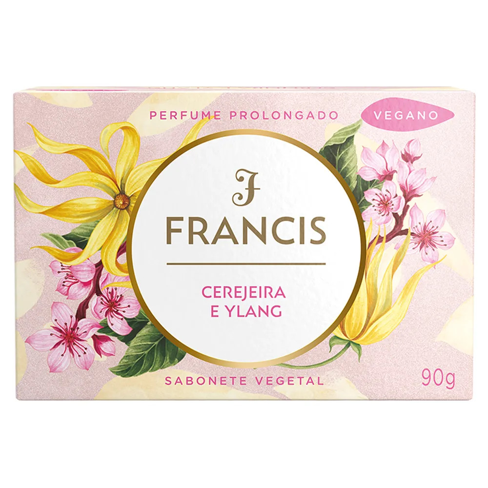 SABONETE FRANCIS 90G CX CEREJEIRA 