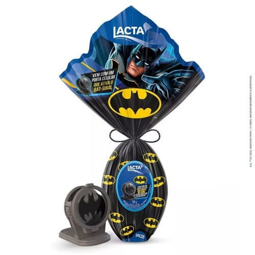 Ovo de Páscoa Batman Lacta 166g