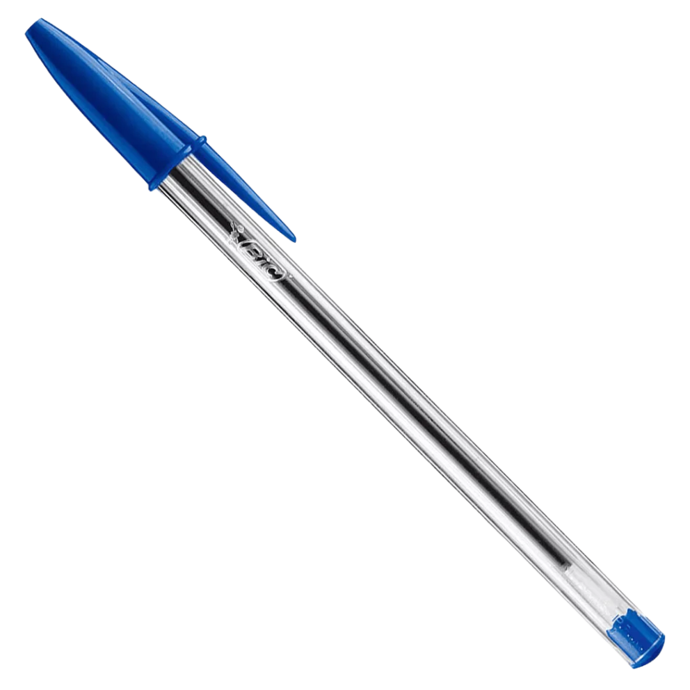 CANETA BIC CRISTAL AZUL 