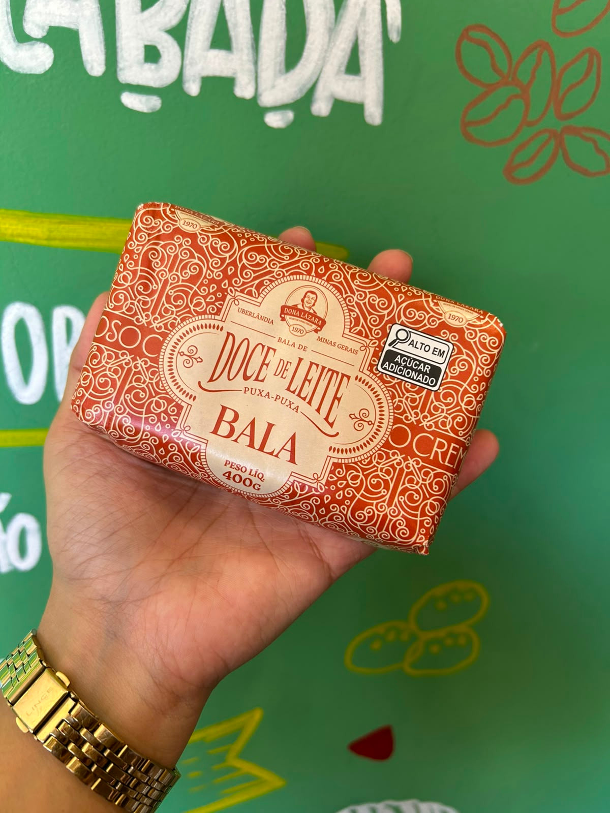 Bala de Doce de Leite Puxa Puxa - 400g