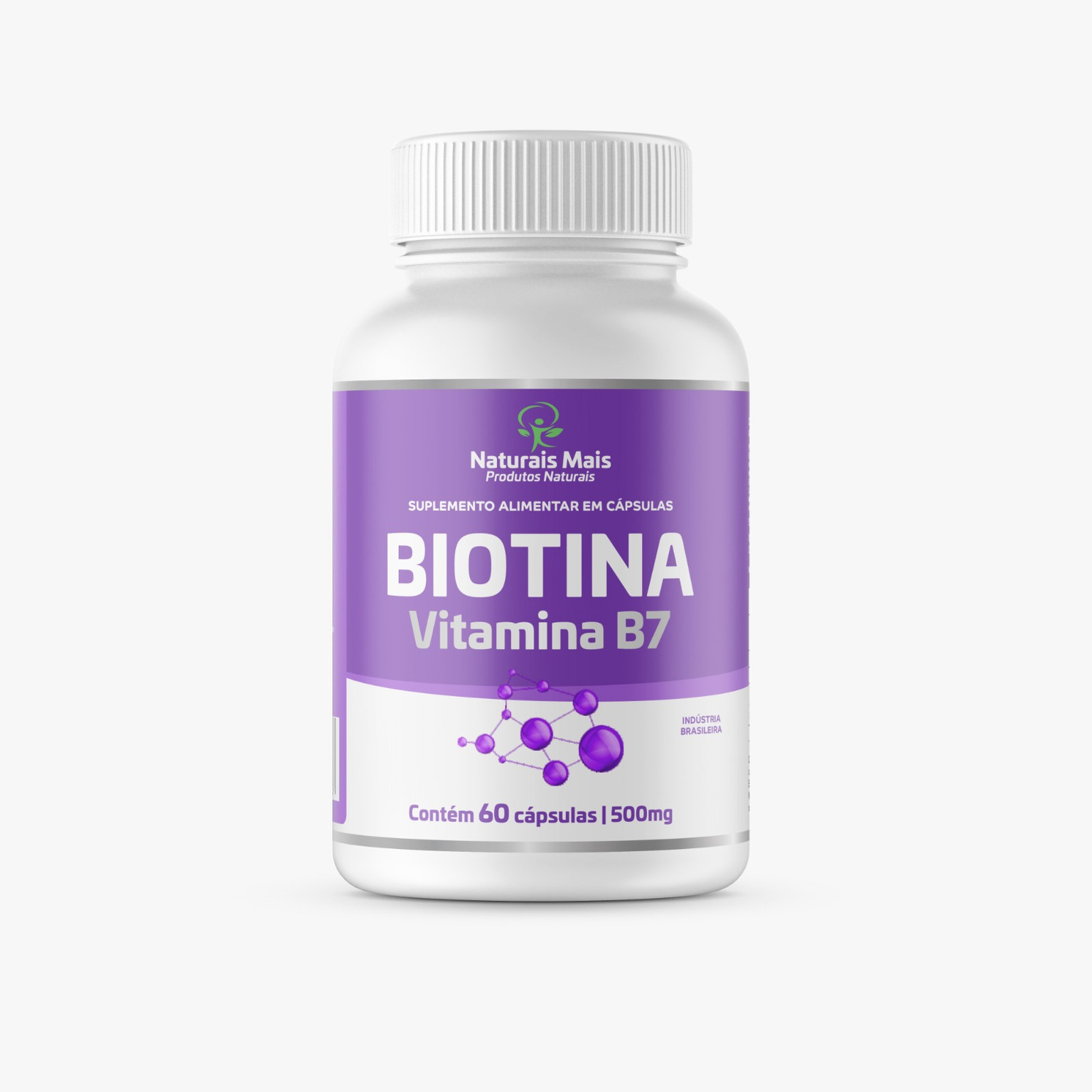 BIOTINA 60 CAP 500MG