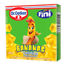 GELATINA DR.OETKER BANANA FINI CX20G