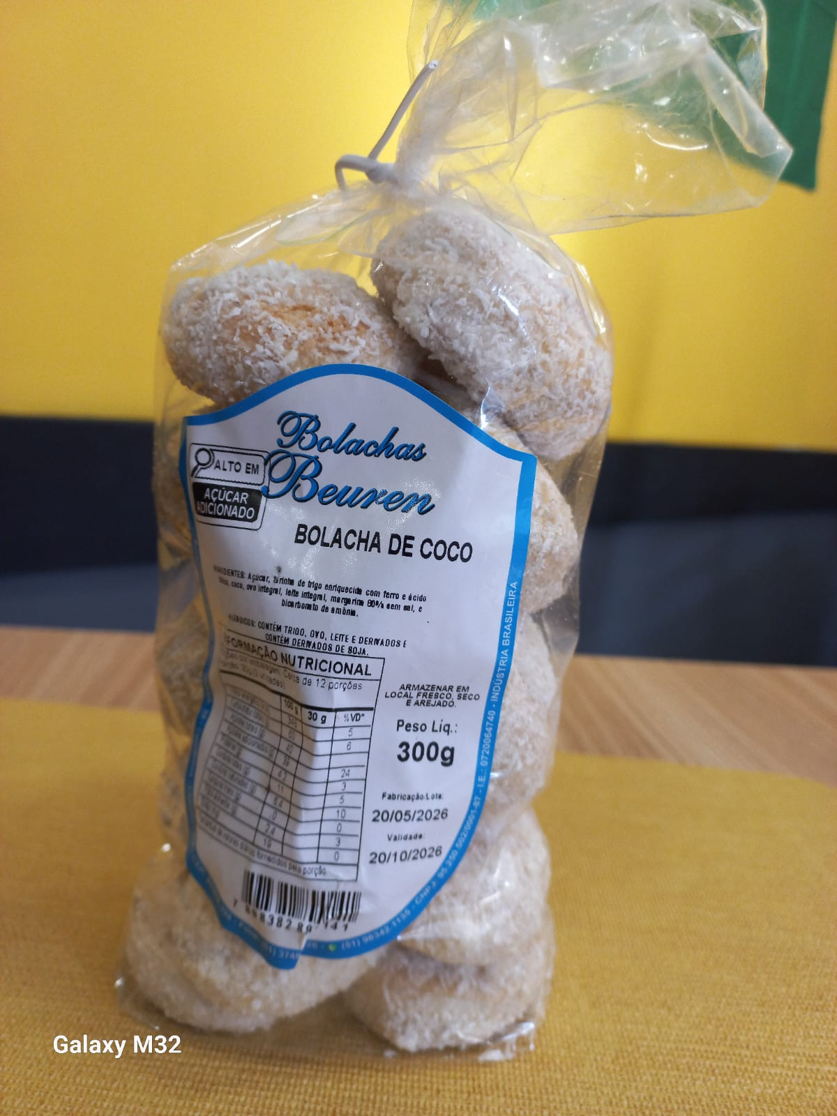 Bolacha De  Coco 300G