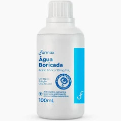 AGUA BORICADA FARMAX 100ML GOTEJADOR