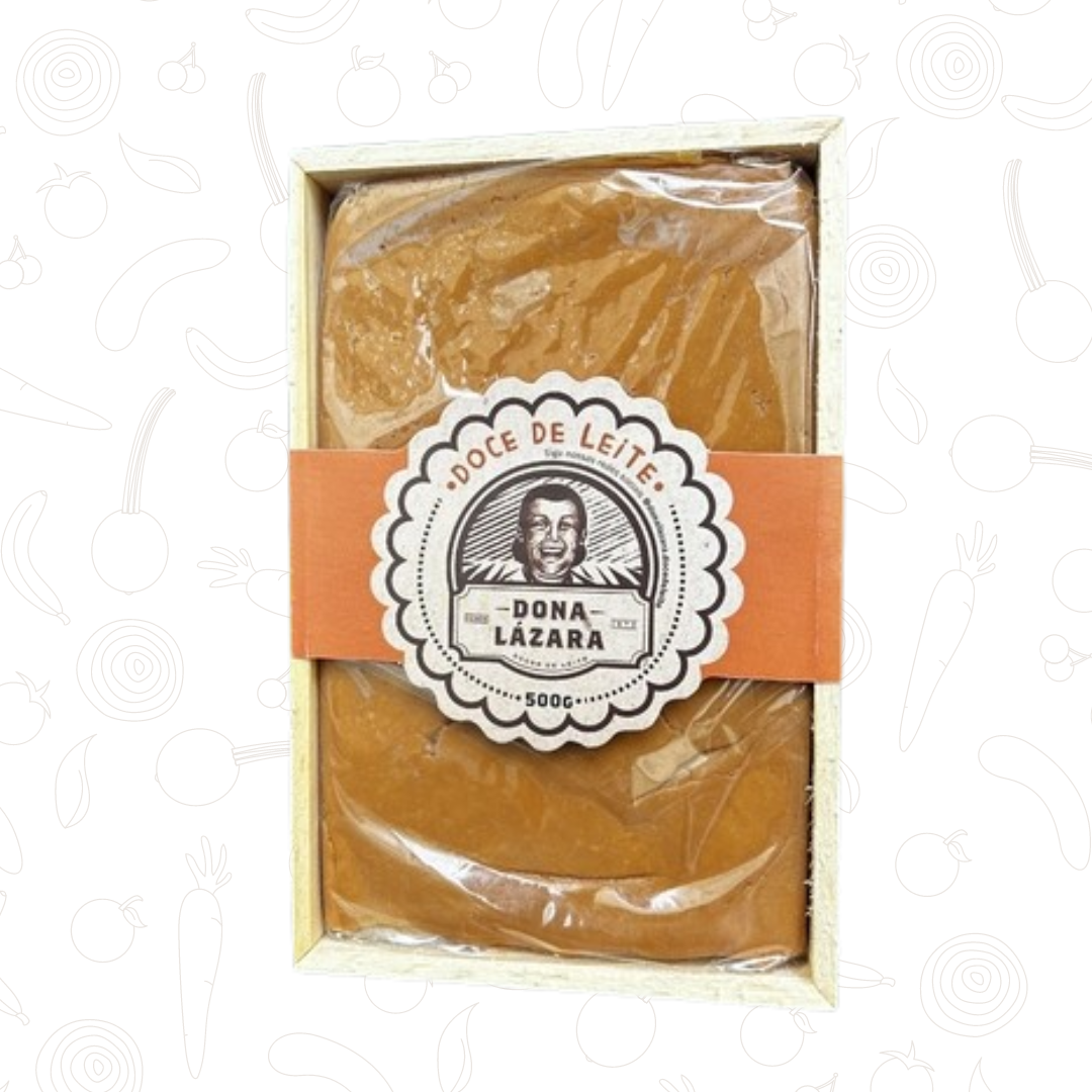 Doce de Leite Caixote Dona Lazara 500g