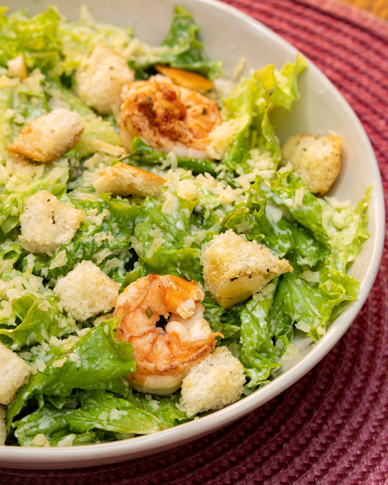 SALADA CEASAR CAMARAO