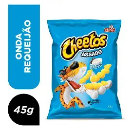 Cheetos Assado Onda Sabor Requeijao (Elma Chips) 45g