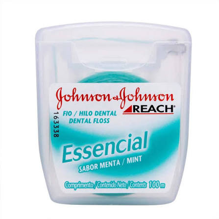 Fio dental Johnson e Johnson 100m menta 