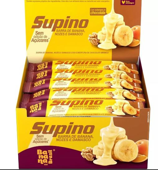 BARRA SUPINO BANANA, NOZES E DAMASCO 24GR