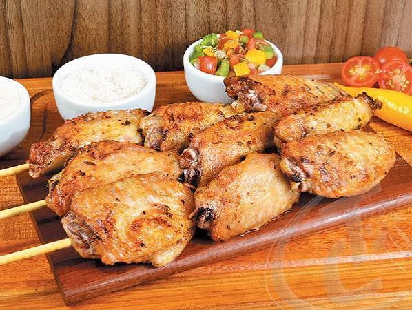 Espetinho de Asinha de Frango
