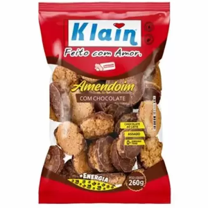 BISCOITO AMENDOIM C/CHOCOLATE 260 GR