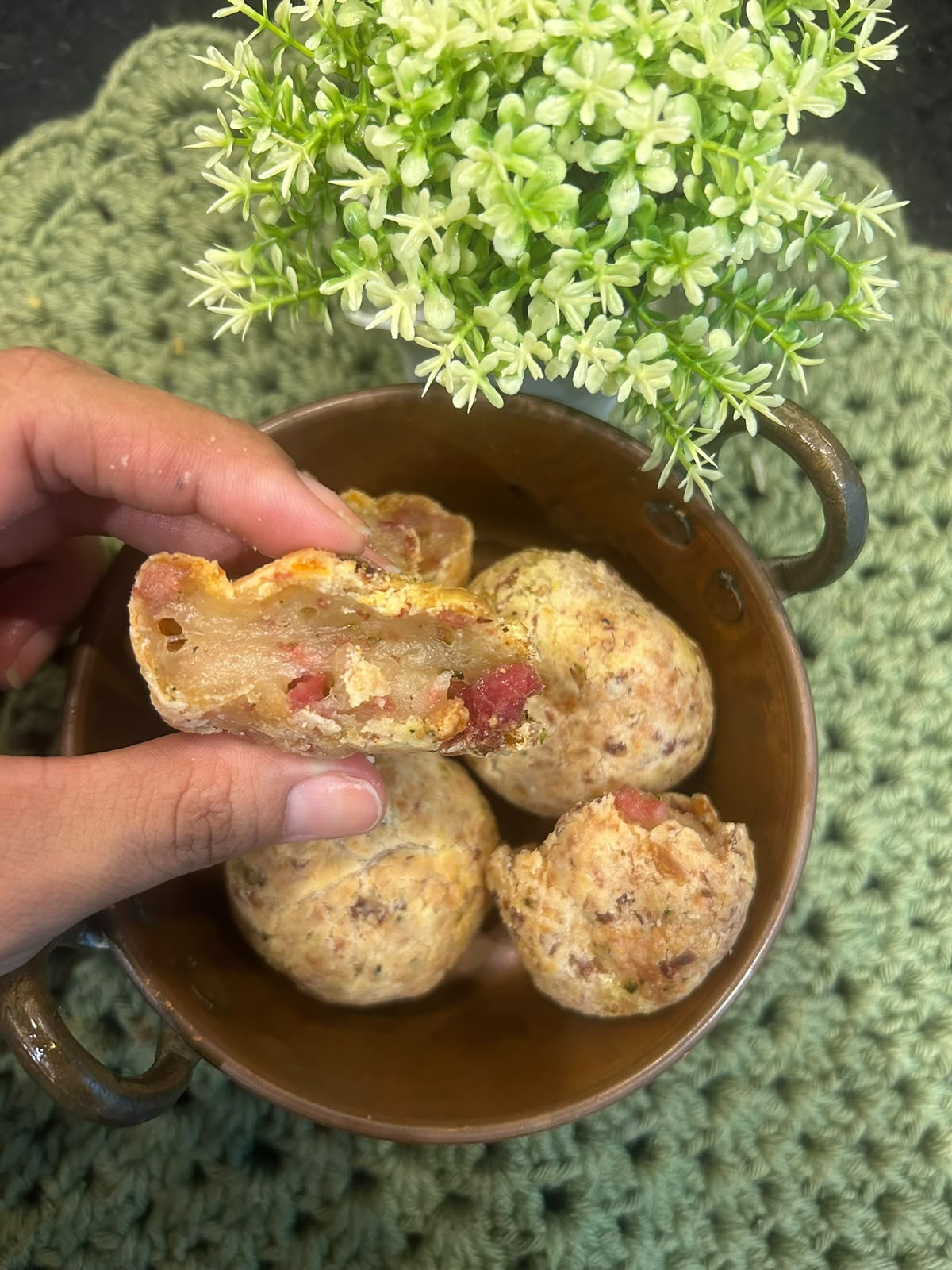 Pao de Queijo Sabor Pizza - 500g