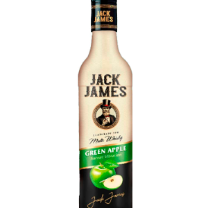 WHISKY JACK JAMES GREEN APPLE 900 ML