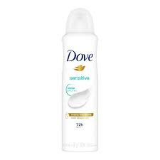 DESOD AEROSOL DOVE SENSITIVE S/ PERFUME 150ML