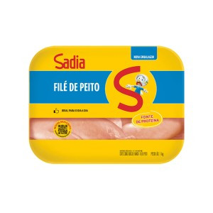 FILE DE PEITO BANDEJA SADIA 1 KG
