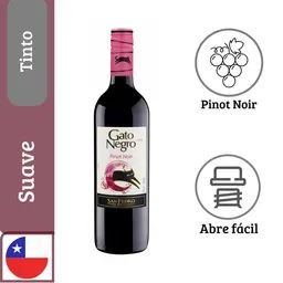 BEBI VINHO GATO NEGRO PINOT NOIR 750ML