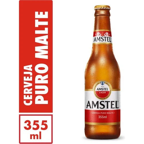 CERVEJA AMSTEL LAGER 355ML 