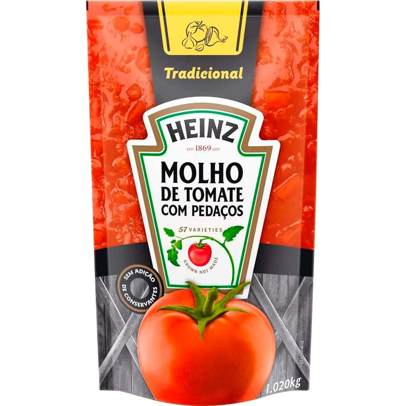 Molho de tom. Heinz 340g