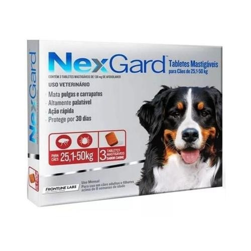 NexGard 25.1 a 50 kg - 3 Tablete