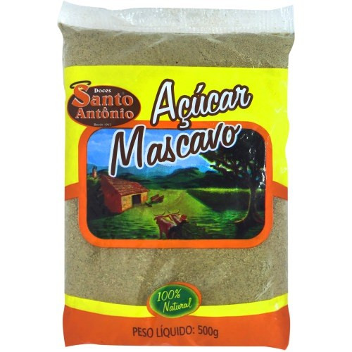 Acucar mascavo Sto Antônio 500g