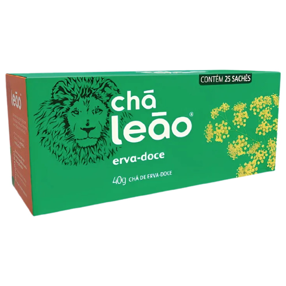 CHA LEAO ERVA DOCE 40G C/25UN