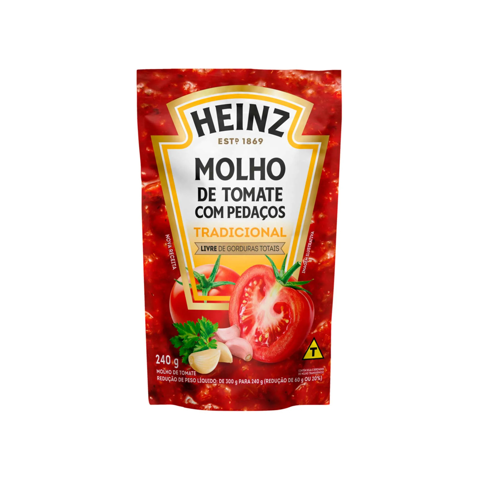 Heinz Molho de Tomate Tradicional 240g
